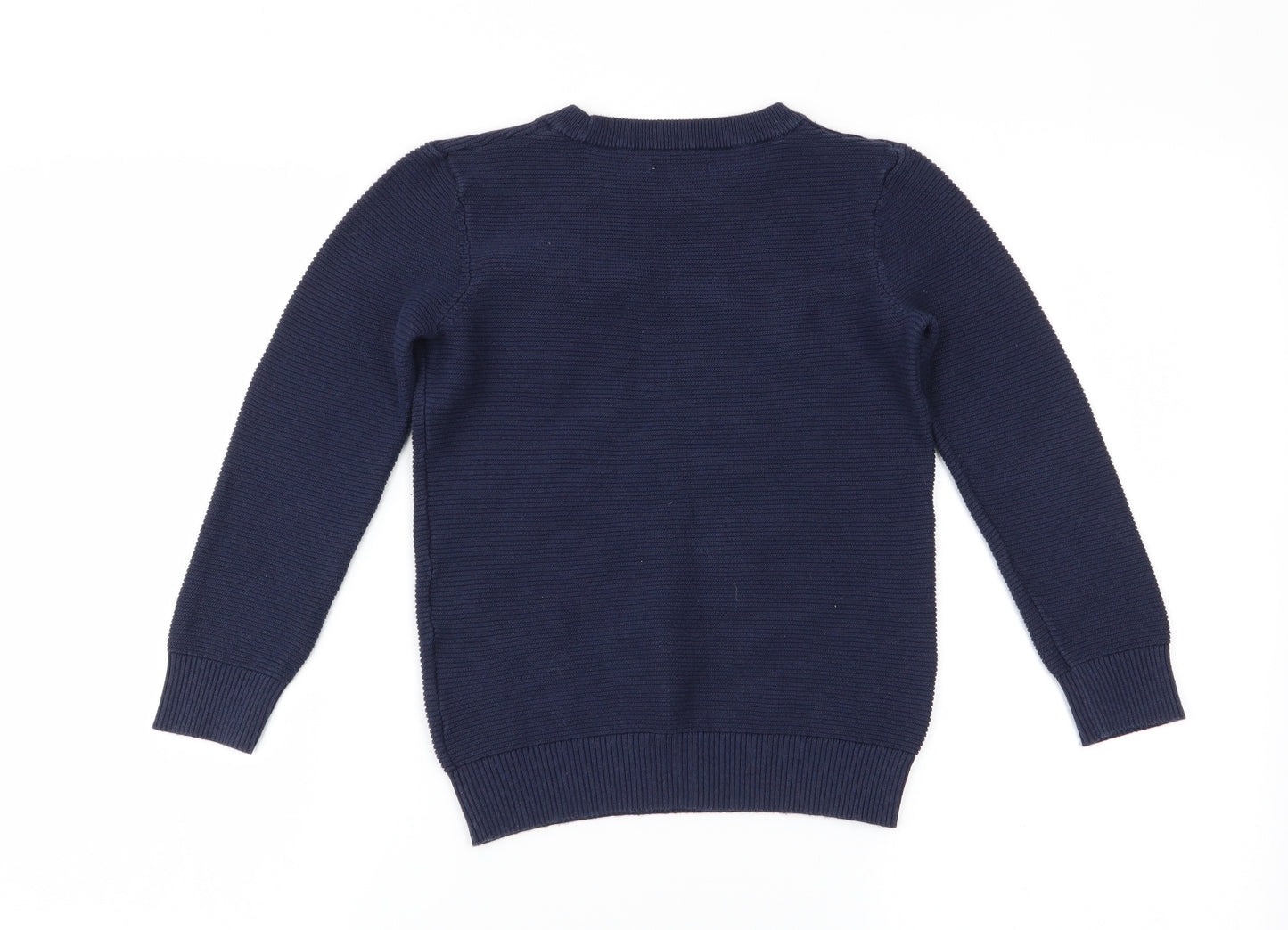 Debenhams Boys Blue   Pullover Jumper Size 7-8 Years