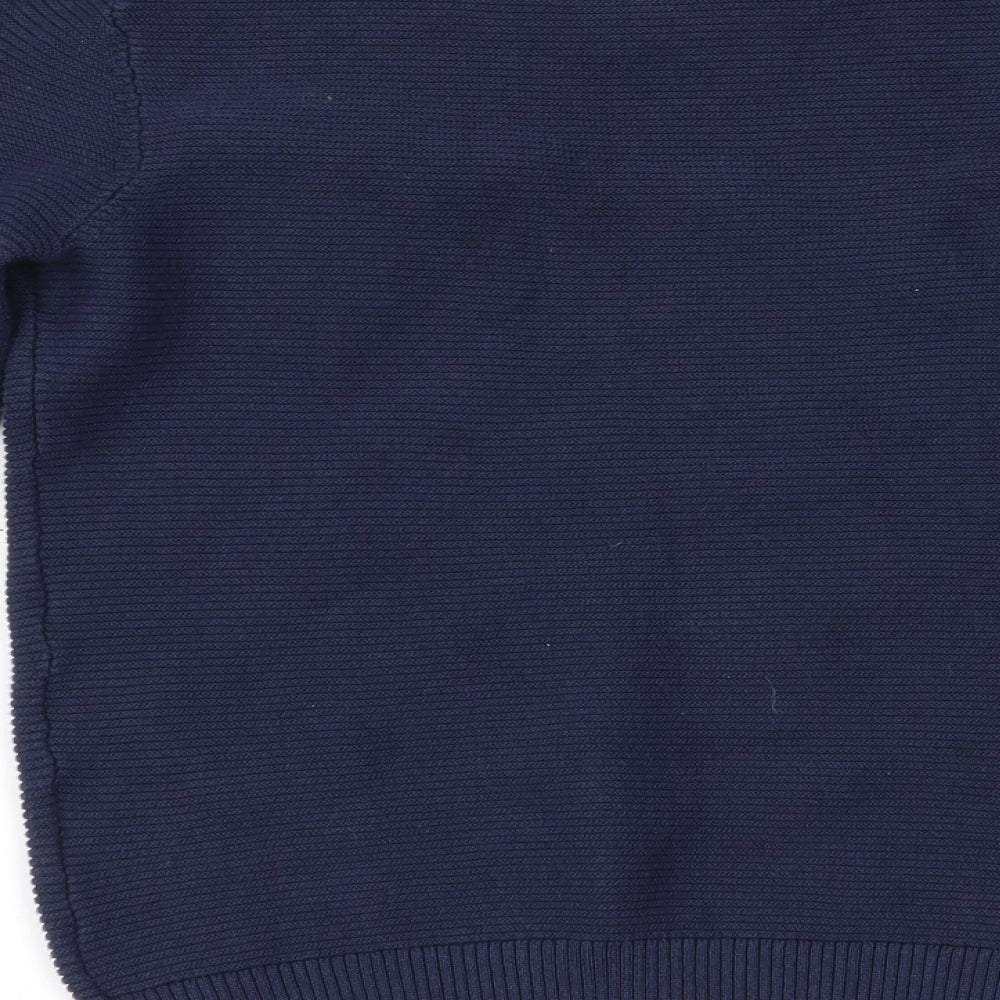 Debenhams Boys Blue   Pullover Jumper Size 7-8 Years