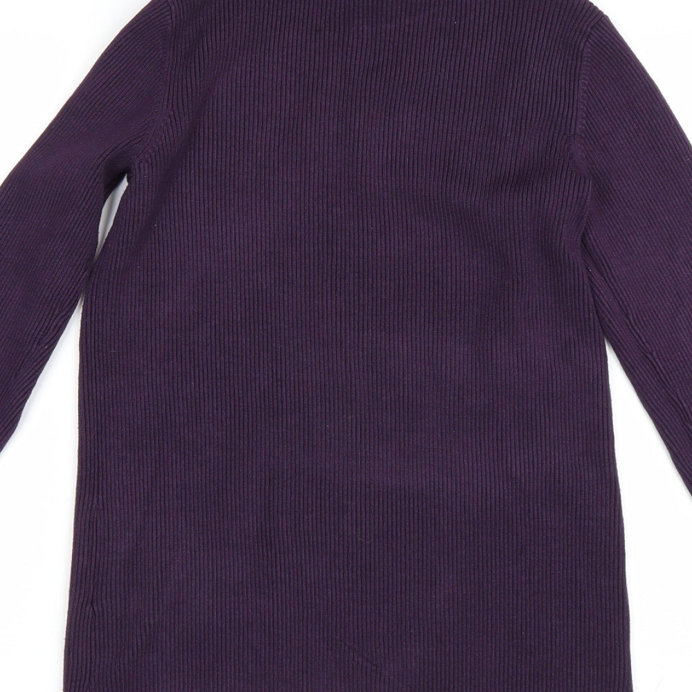 Together Womens Purple   Pullover Jumper Size 12