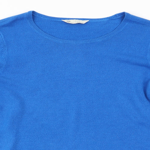 Love Knitwear Womens Blue   Pullover Jumper Size 14