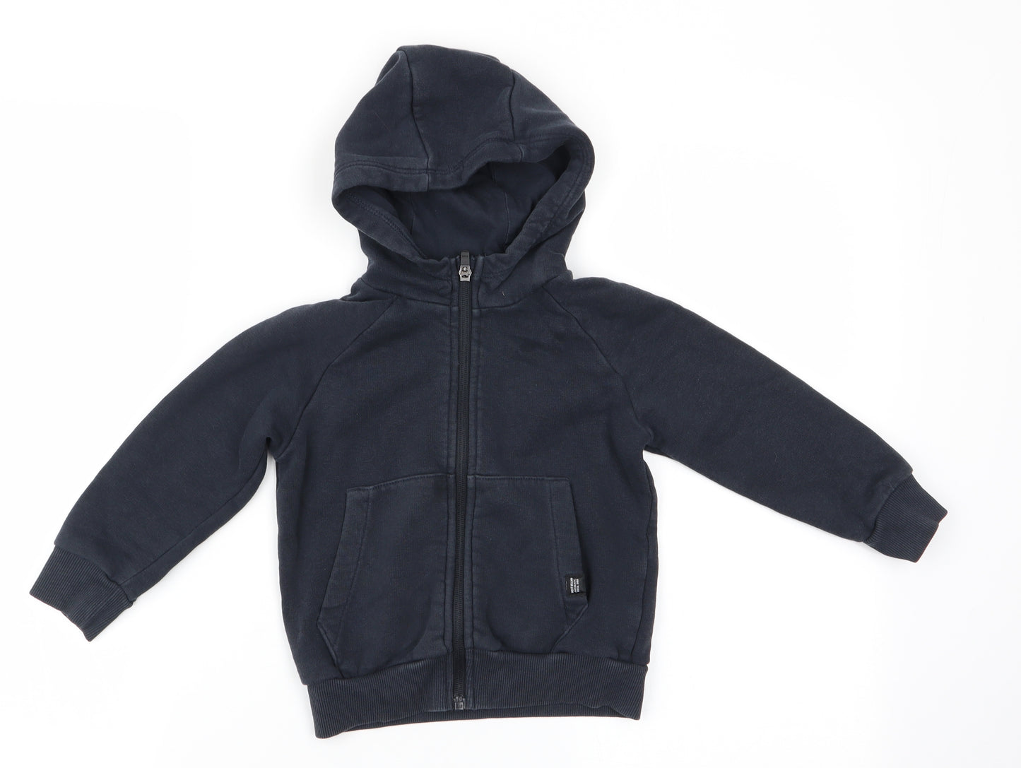 NEXT Boys Blue   Full Zip Hoodie Size 3 Years