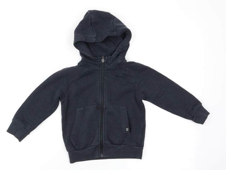 NEXT Boys Blue   Full Zip Hoodie Size 3 Years