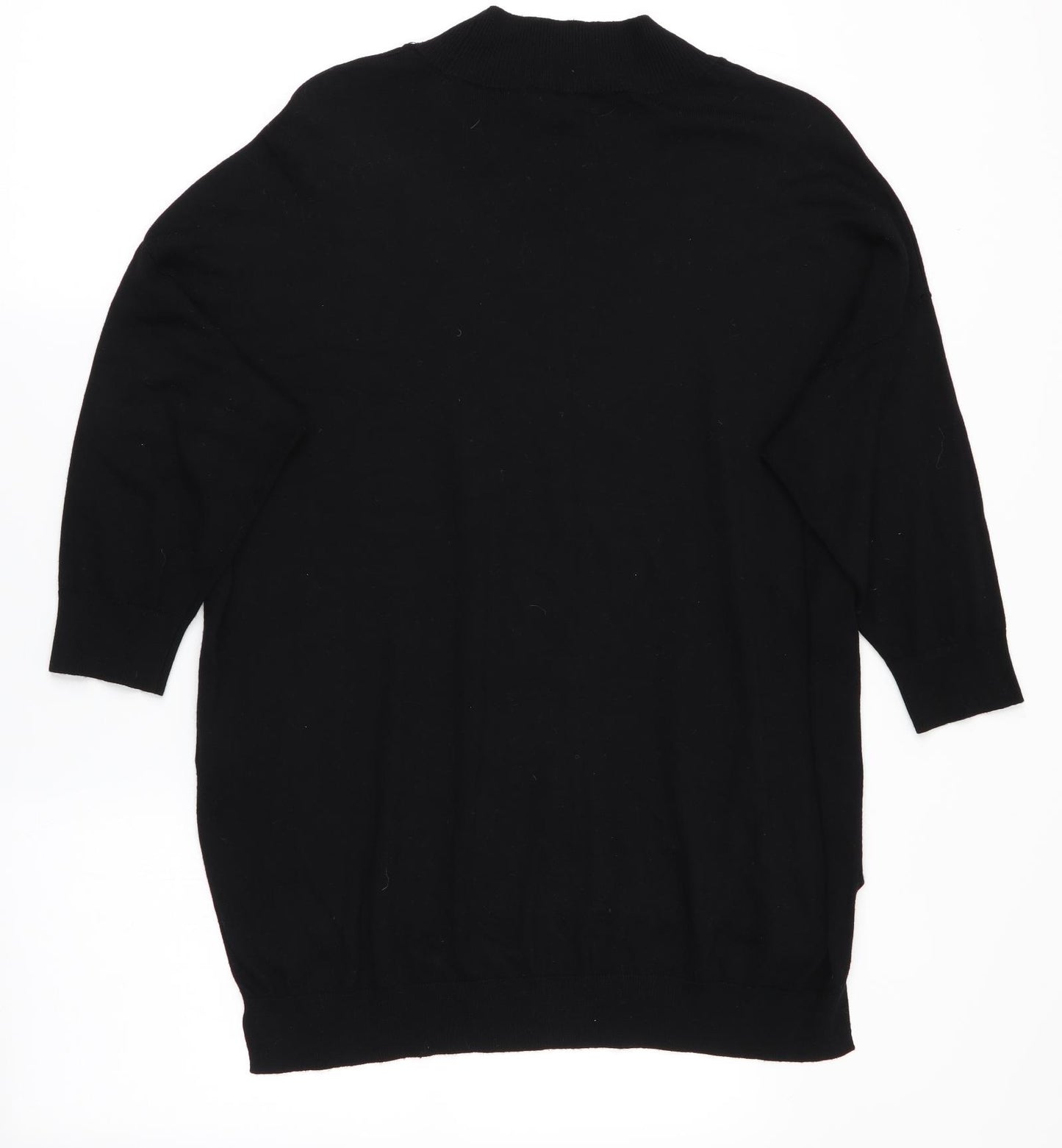 Florence and Fred Womens Black   Pullover Jumper Size 16  - Longline Jumper