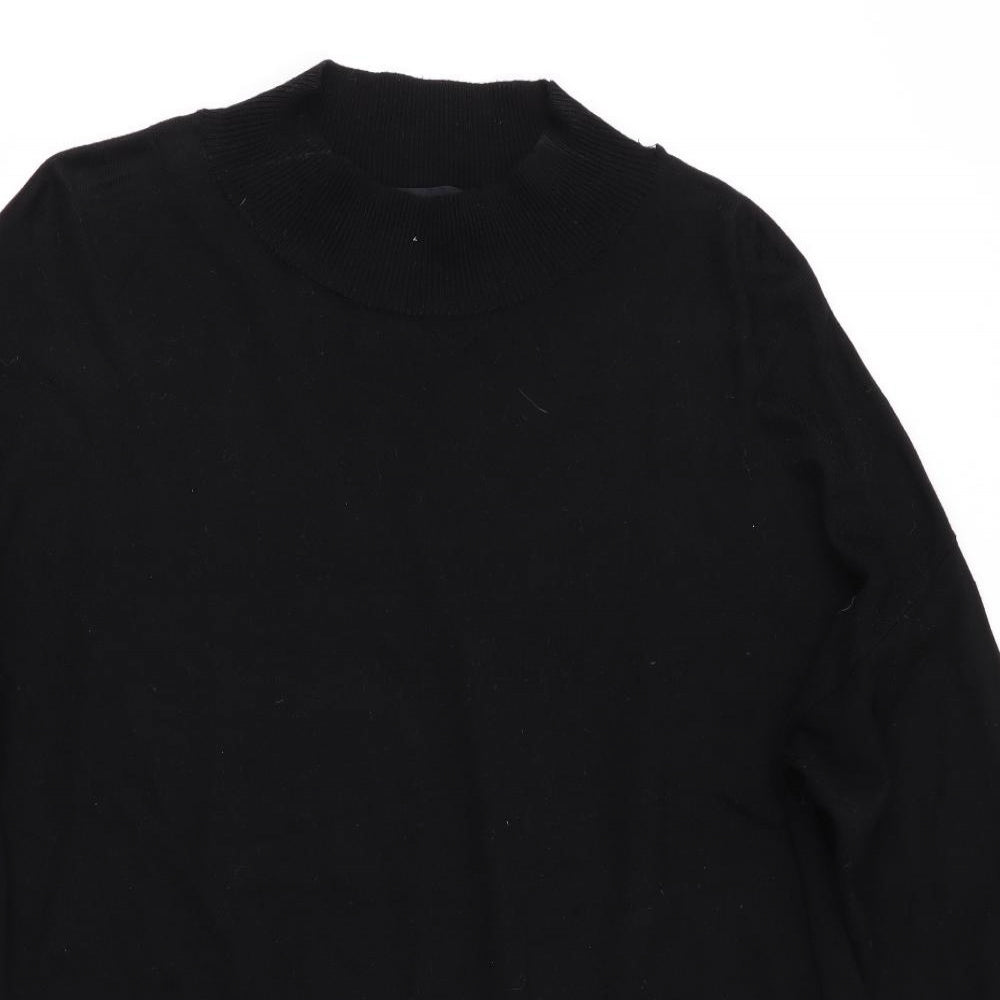 Florence and Fred Womens Black   Pullover Jumper Size 16  - Longline Jumper