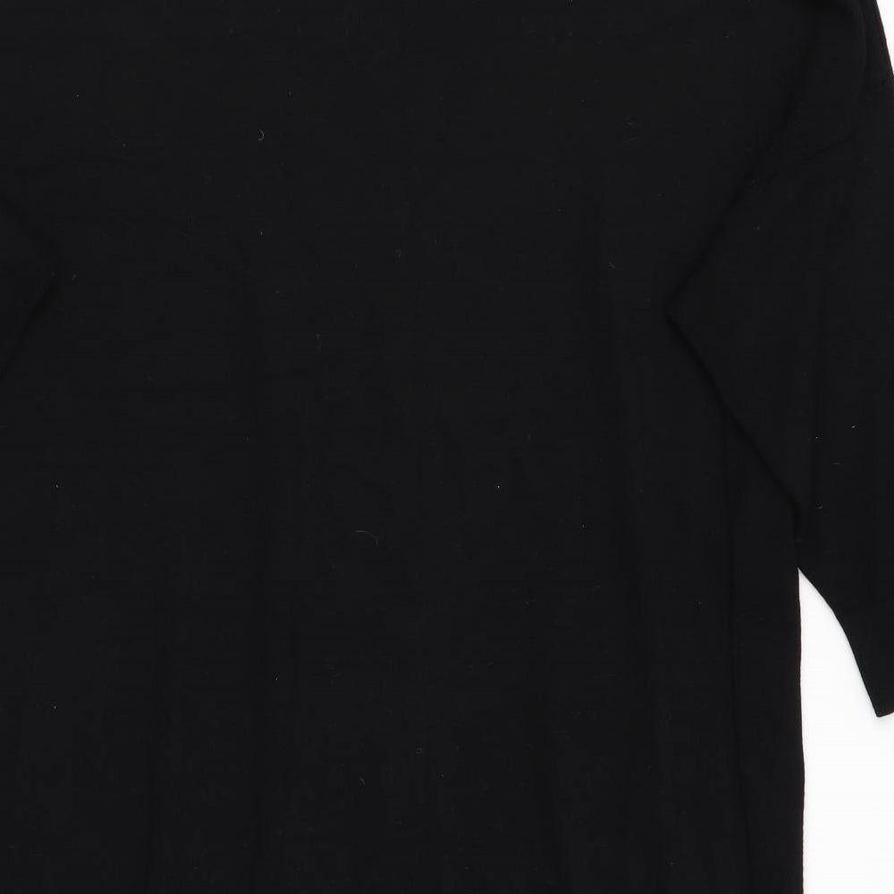 Florence and Fred Womens Black   Pullover Jumper Size 16  - Longline Jumper