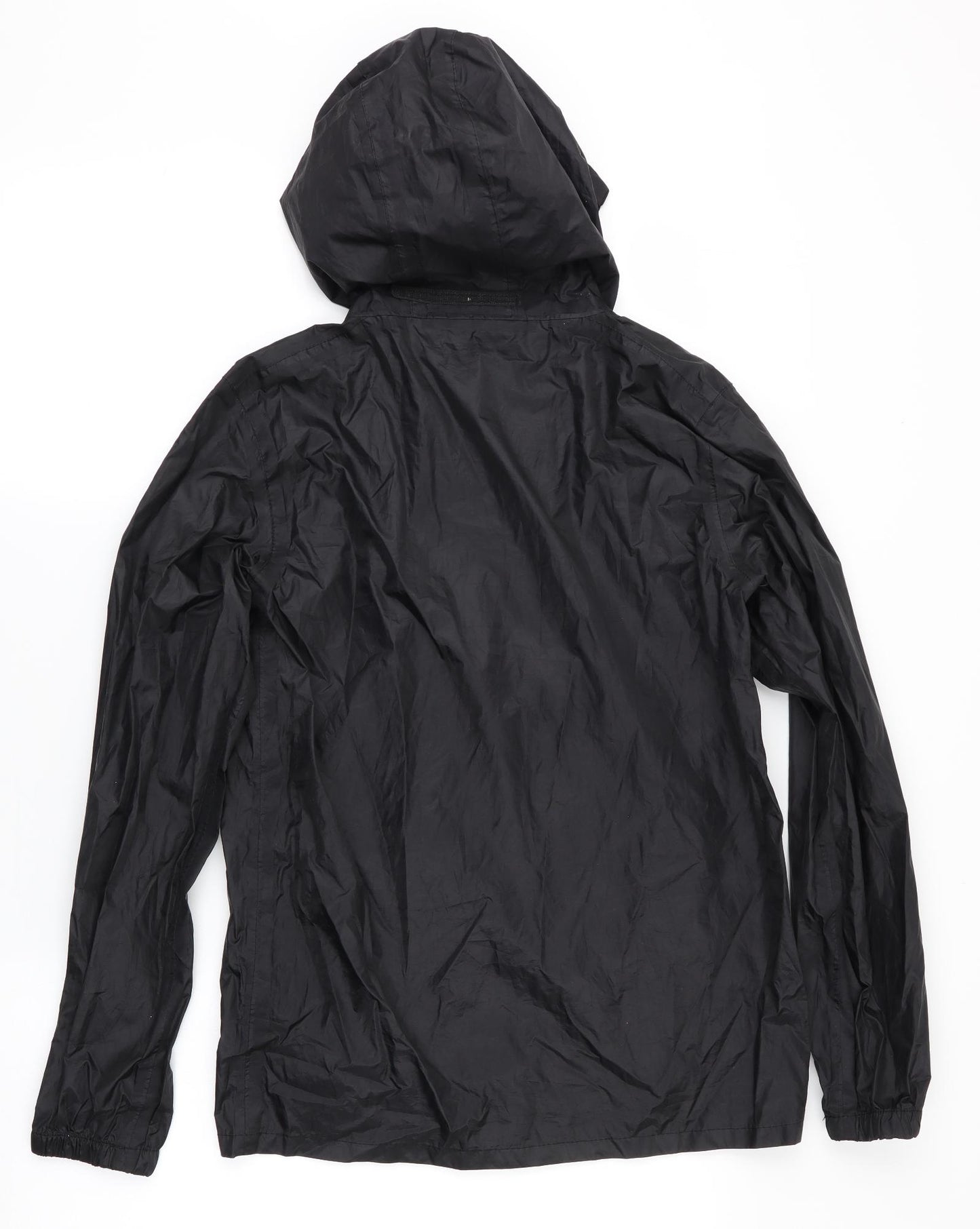 Regatta Girls Black   Rain Coat Coat Size 14 Years