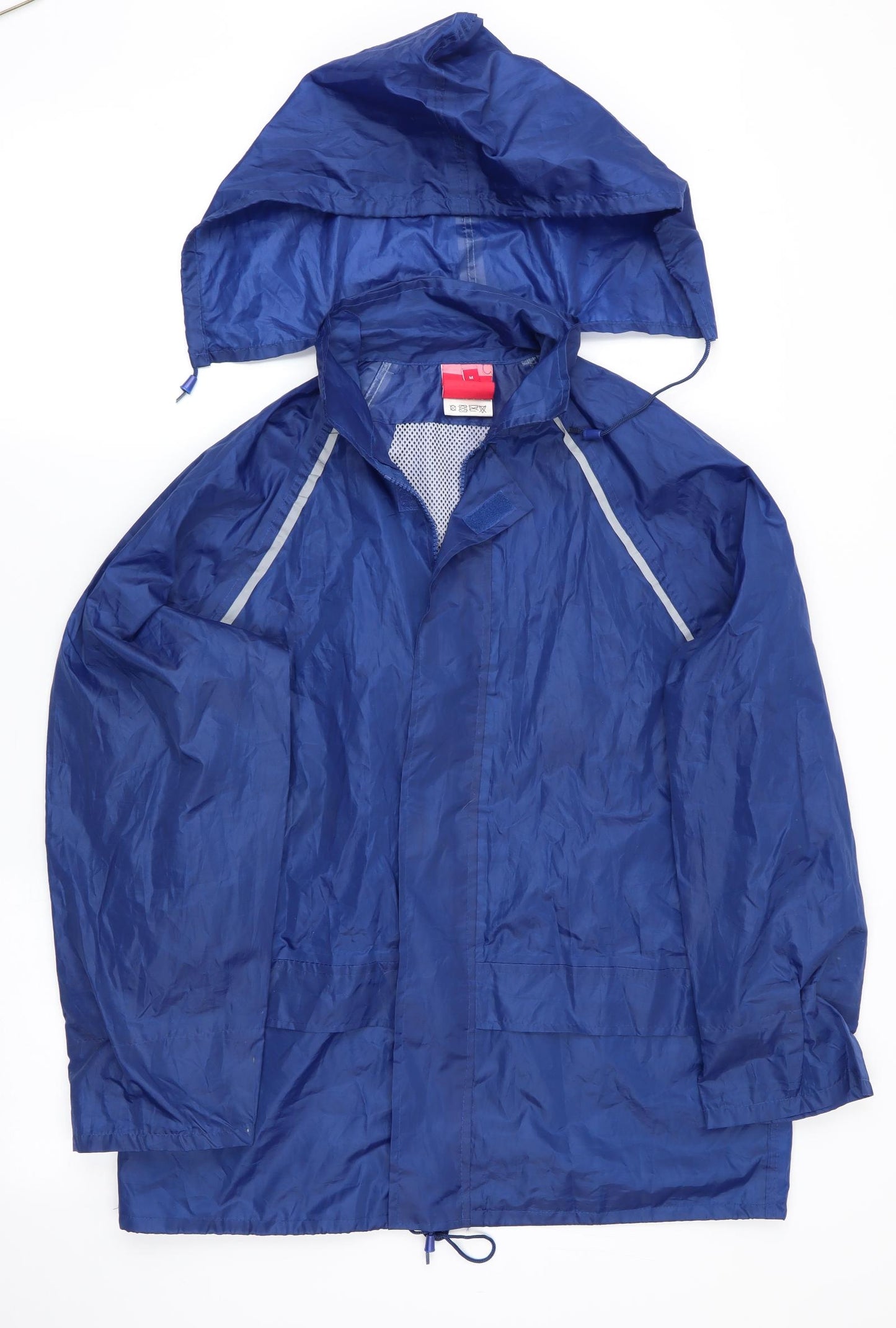 Pro Climate Mens Blue   Rain Coat Coat Size M  - Packable