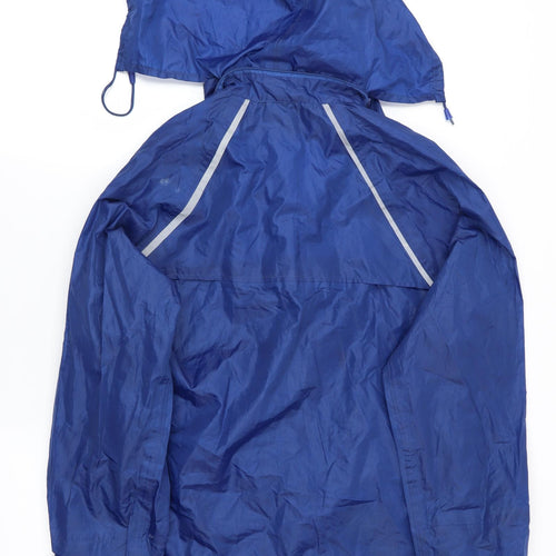 Pro Climate Mens Blue   Rain Coat Coat Size M  - Packable