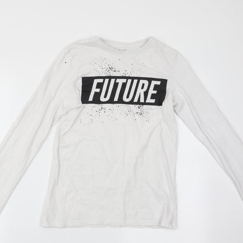 Primark Girls White   Basic Casual Size 11-12 Years  - Future