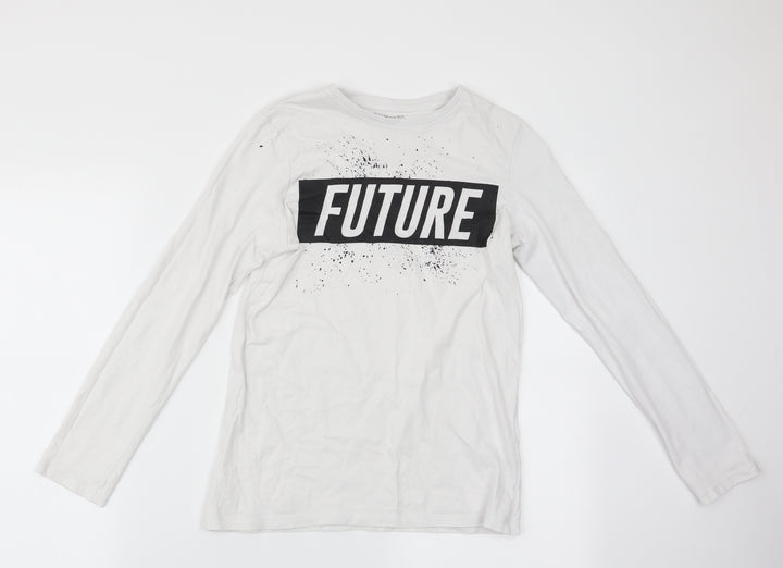 Primark Girls White   Basic Casual Size 11-12 Years  - Future