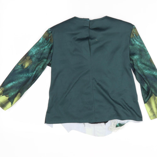 TU Boys Green   Basic Casual Size 3-4 Years  - Hulk Fancy Dress