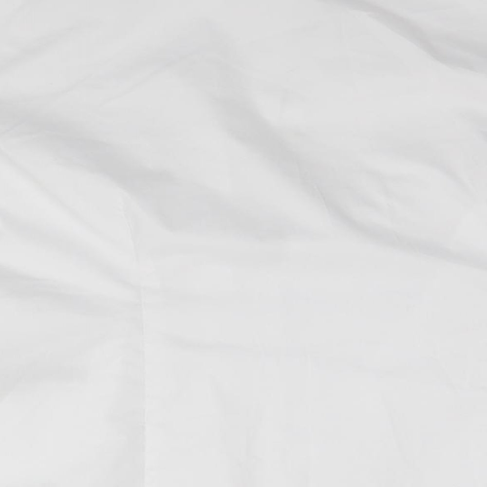 Marks and Spencer Mens White    Button-Up Size 14