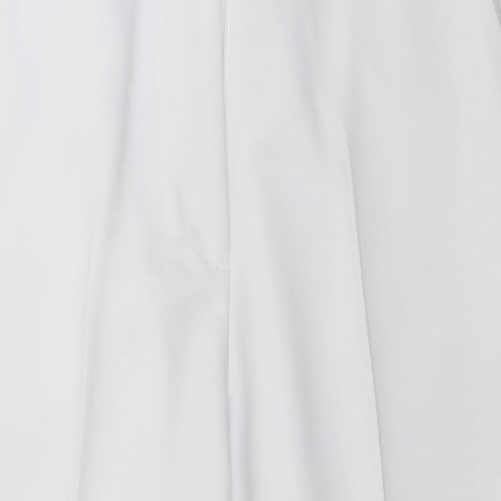 Emsmorn Womens White   Trousers  Size 12 L20 in