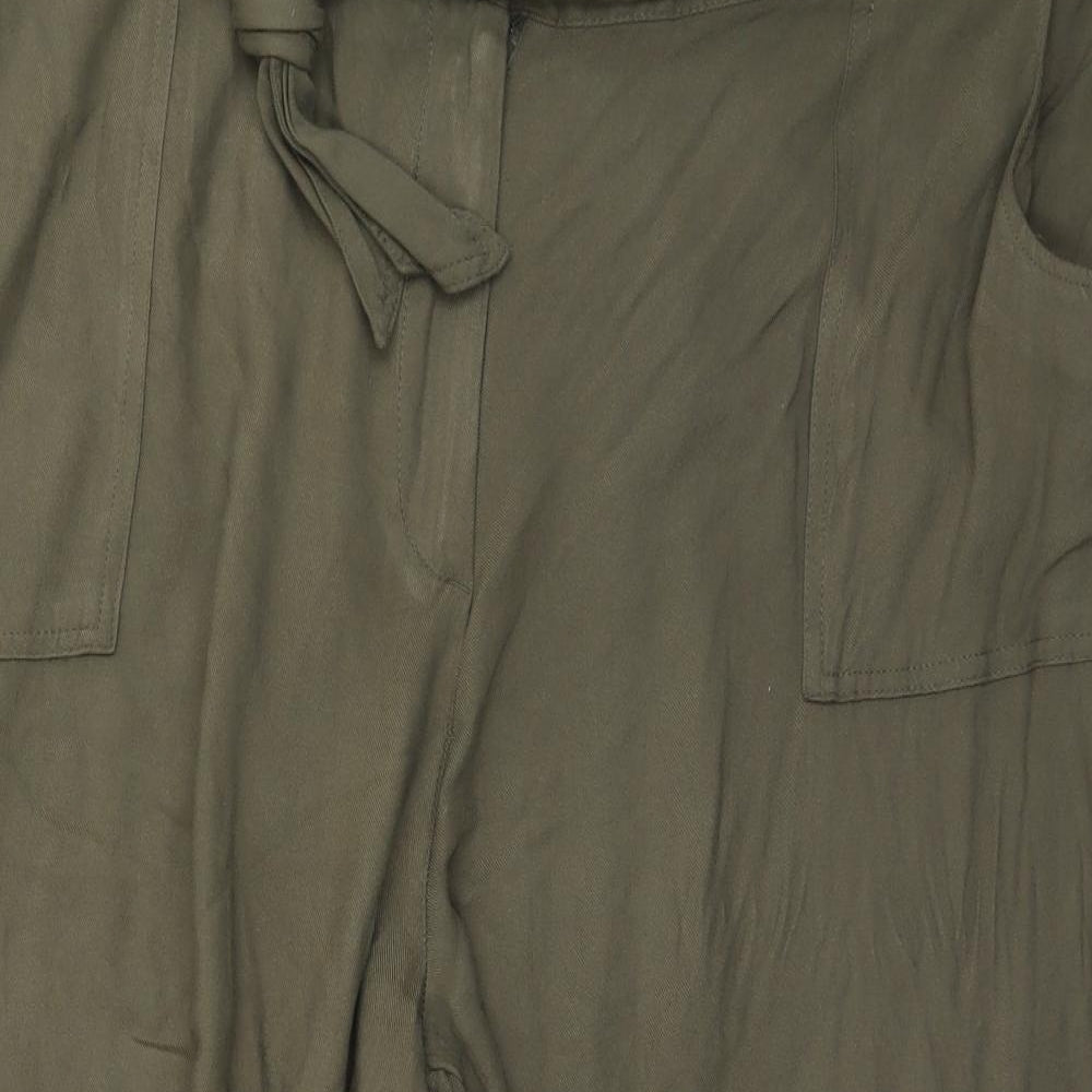 Yours Womens Green   Trousers  Size 22 L20 in