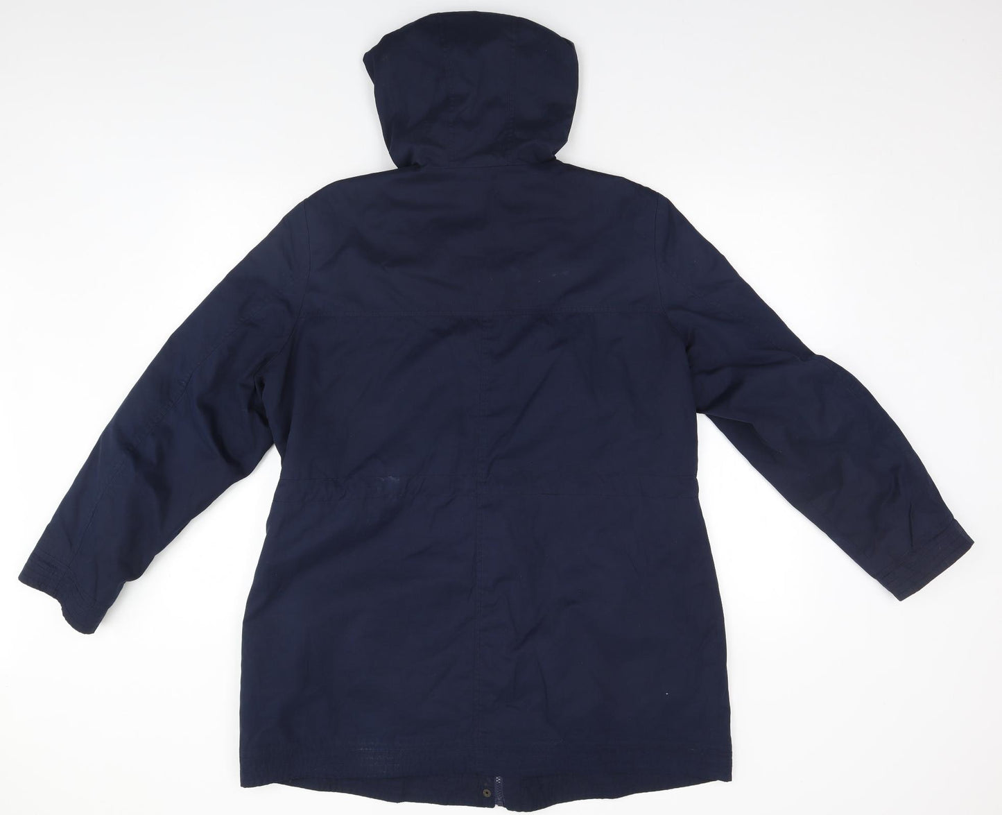 Debenhams Womens Blue   Overcoat Coat Size 18