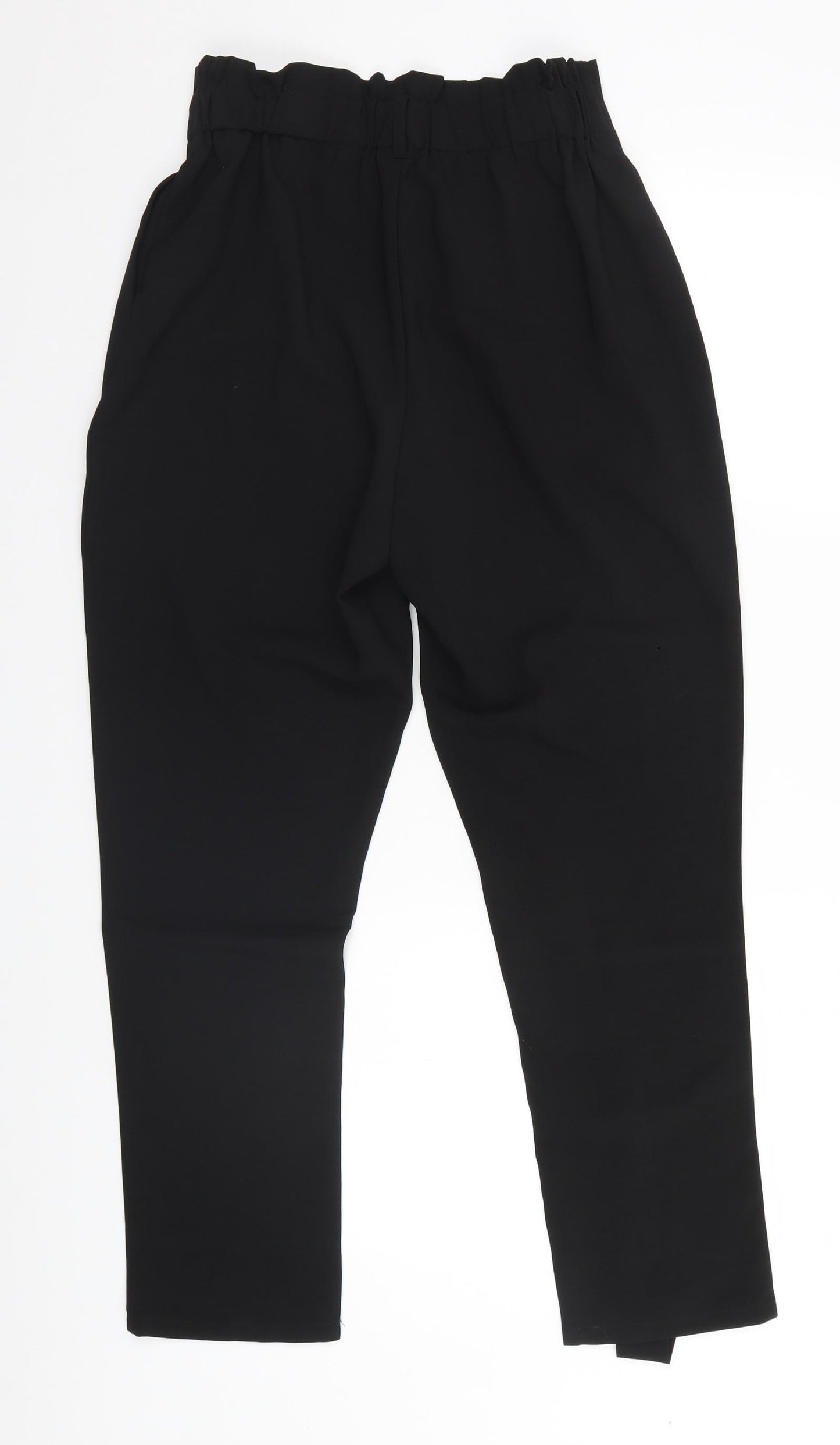 Cerise Blue Womens Black   Trousers  Size M L28 in