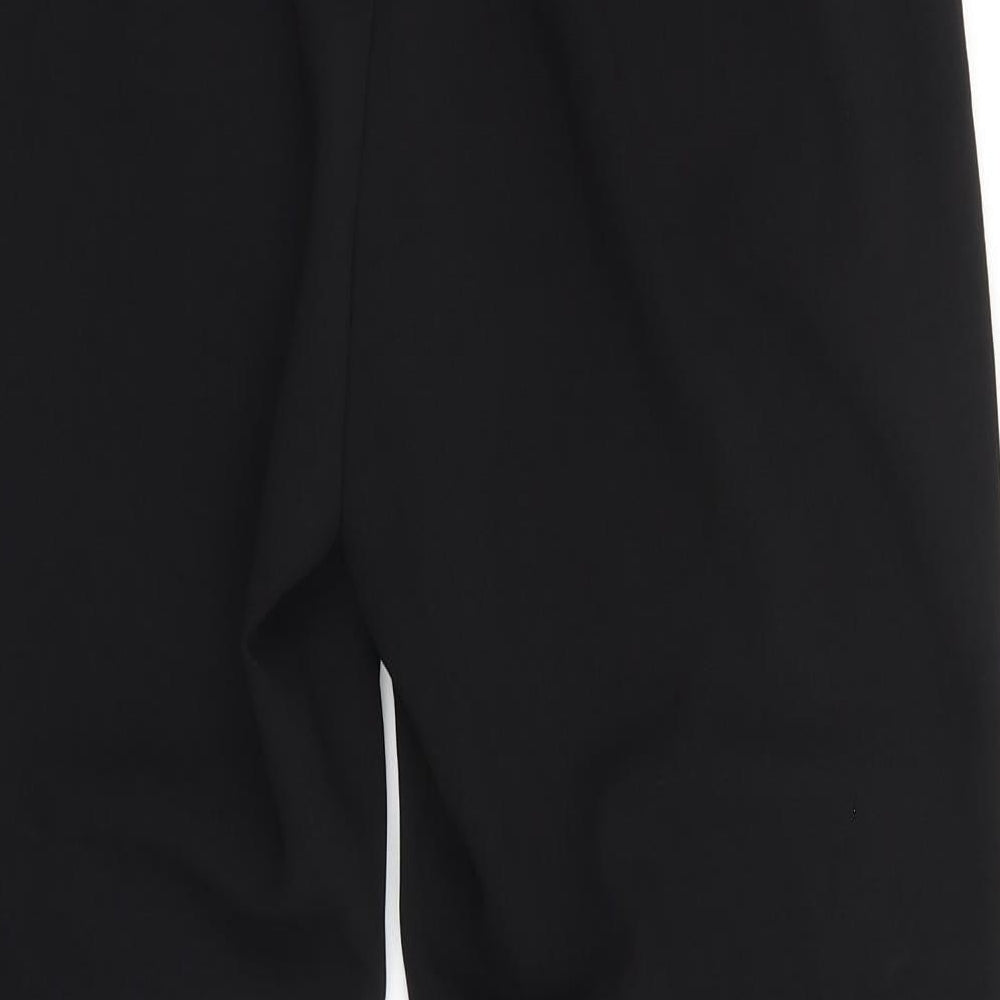 Cerise Blue Womens Black   Trousers  Size M L28 in