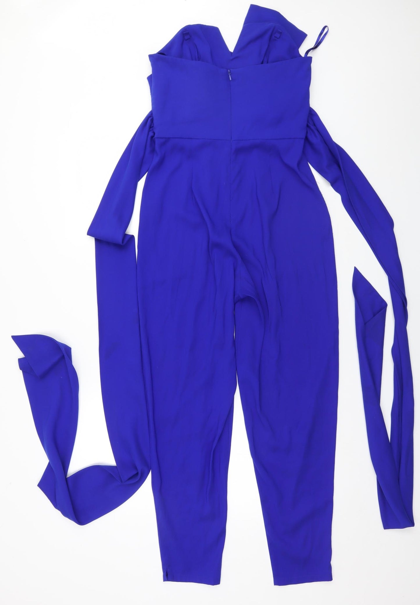 Coast Womens Blue   Jumpsuit One-Piece Size 10 L25 in