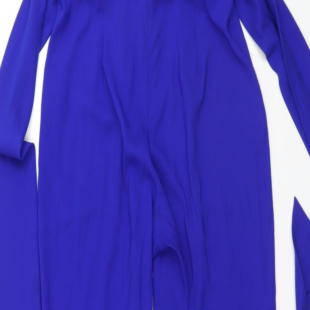 Coast Womens Blue   Jumpsuit One-Piece Size 10 L25 in