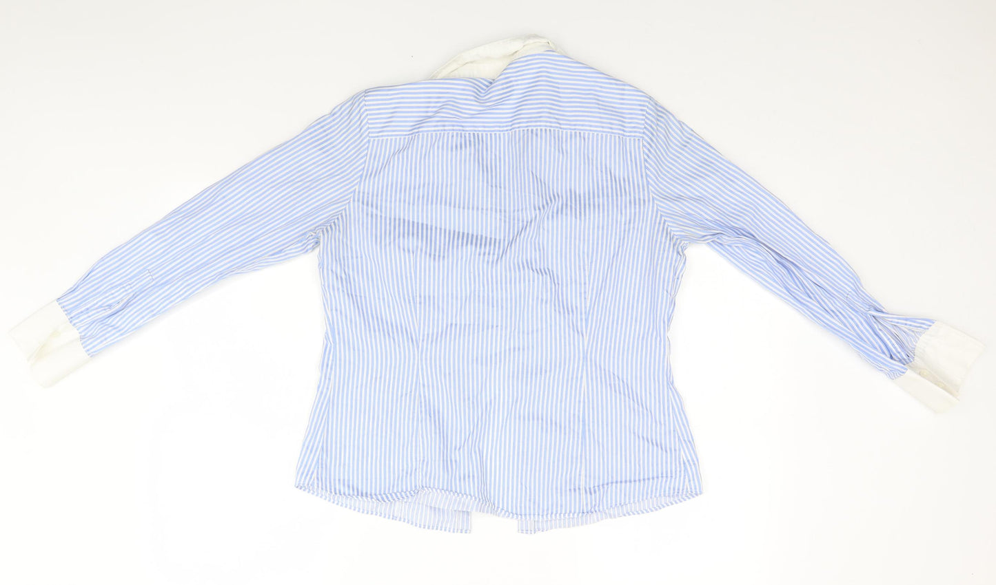 Austin Reed Womens Blue Striped  Top Pyjama Top Size 14