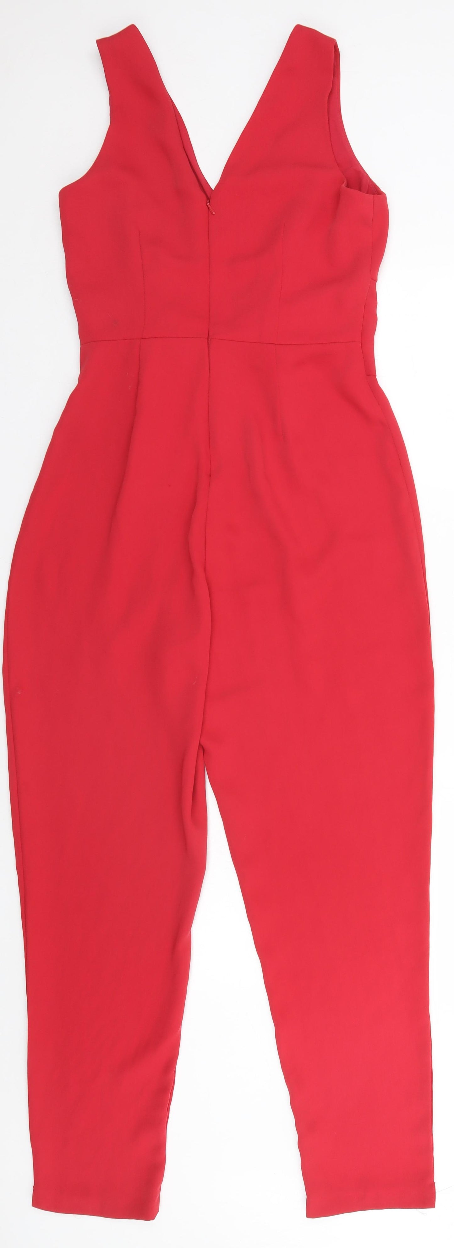 Coast Womens Red   Jumpsuit One-Piece Size 10 L28 in