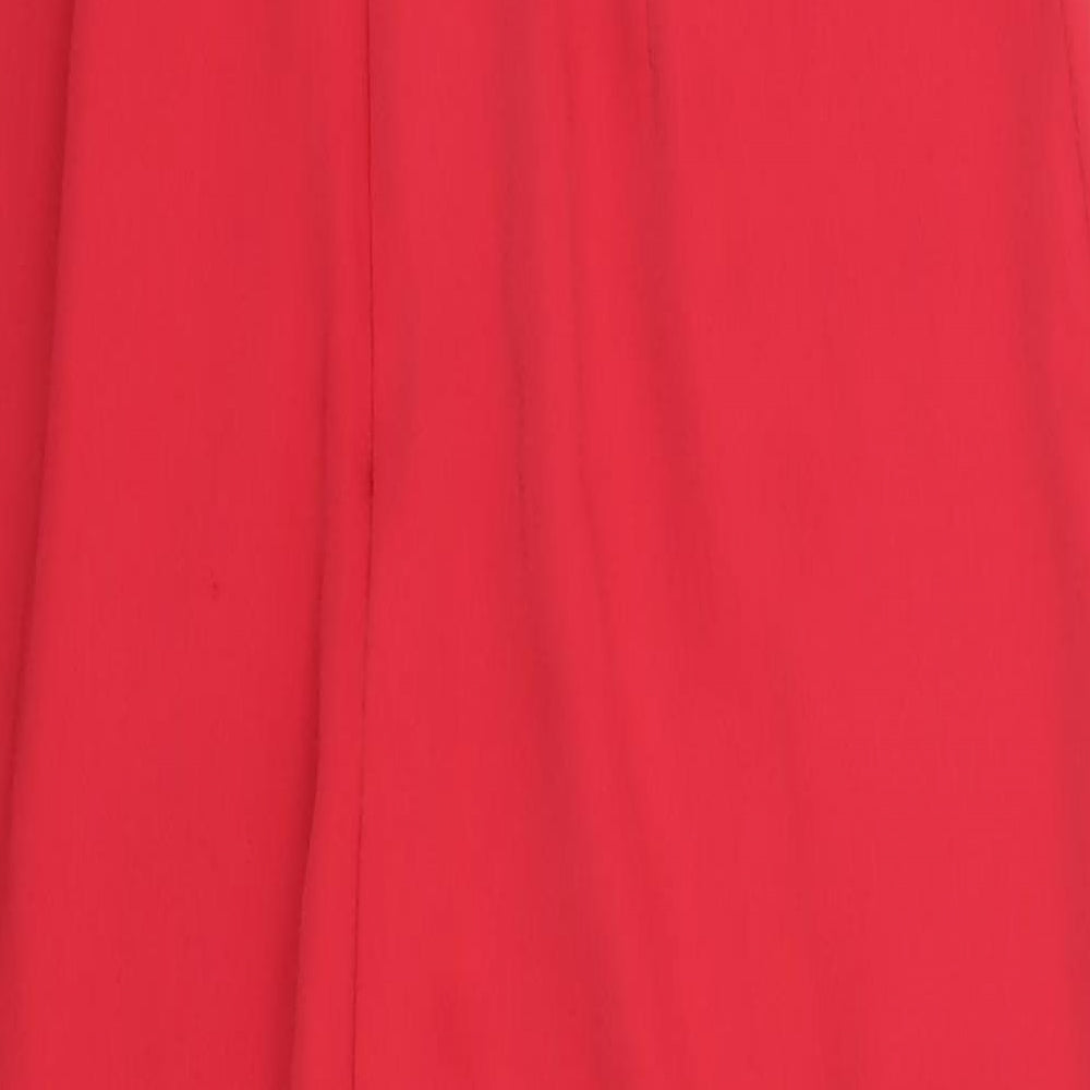 Coast Womens Red   Jumpsuit One-Piece Size 10 L28 in