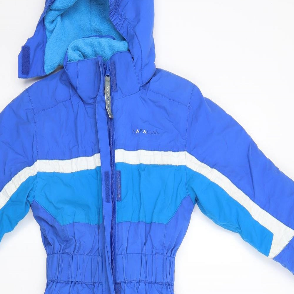 Parallel Boys Blue   Rain Coat Snowsuit Size 5-6 Years  - Body Suit