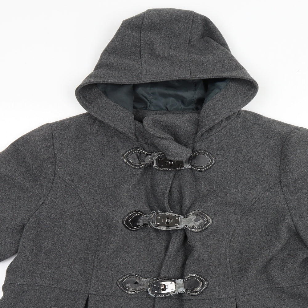 George Womens Grey   Overcoat Coat Size 20