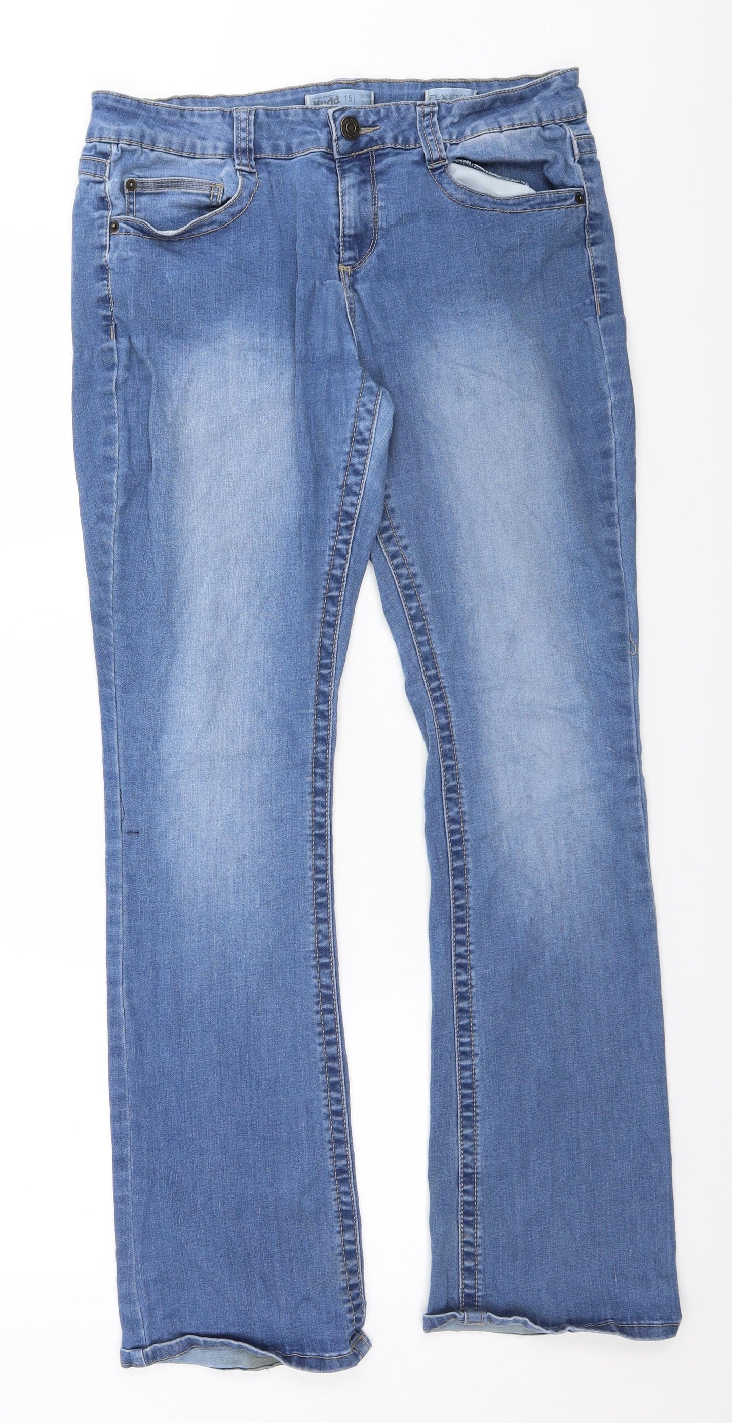 Mudd Womens Blue   Skinny Jeans Size 14 L30 in