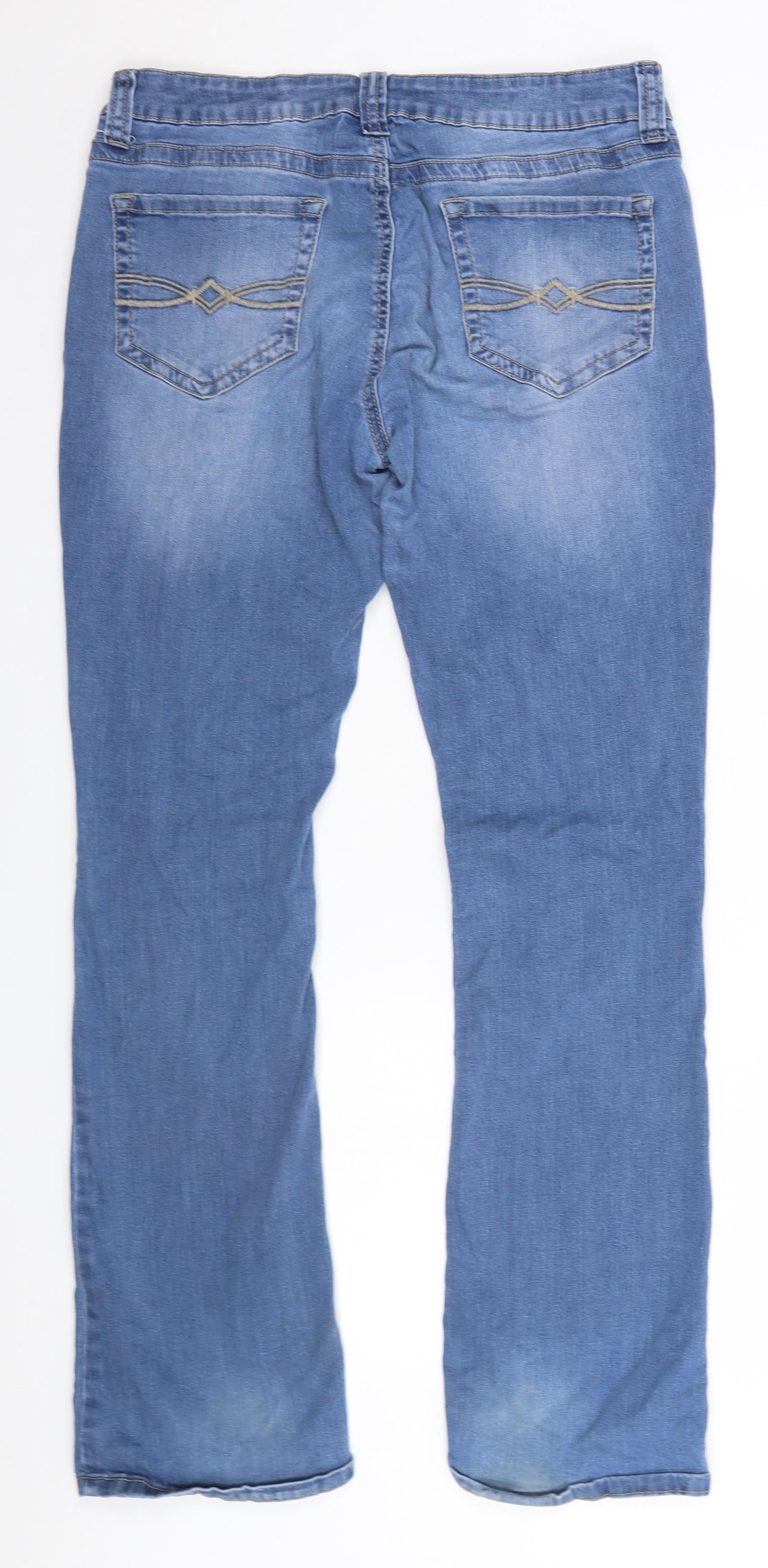 Mudd Womens Blue   Skinny Jeans Size 14 L30 in