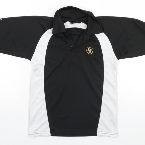 AKOA Mens Black   Basic Polo