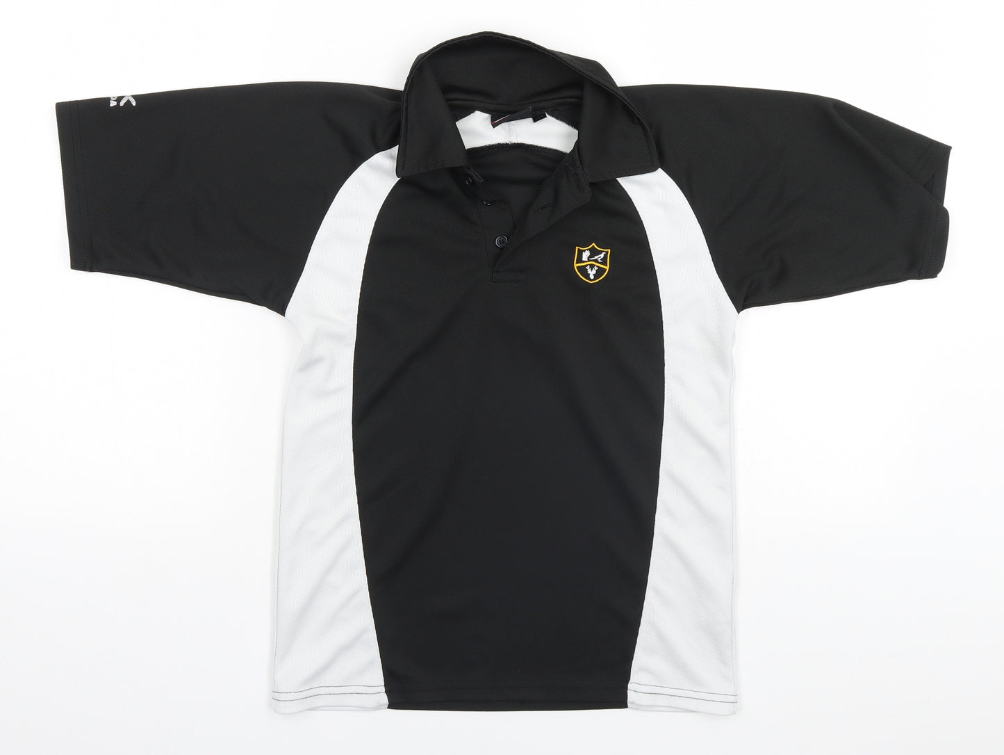 AKOA Mens Black   Basic Polo
