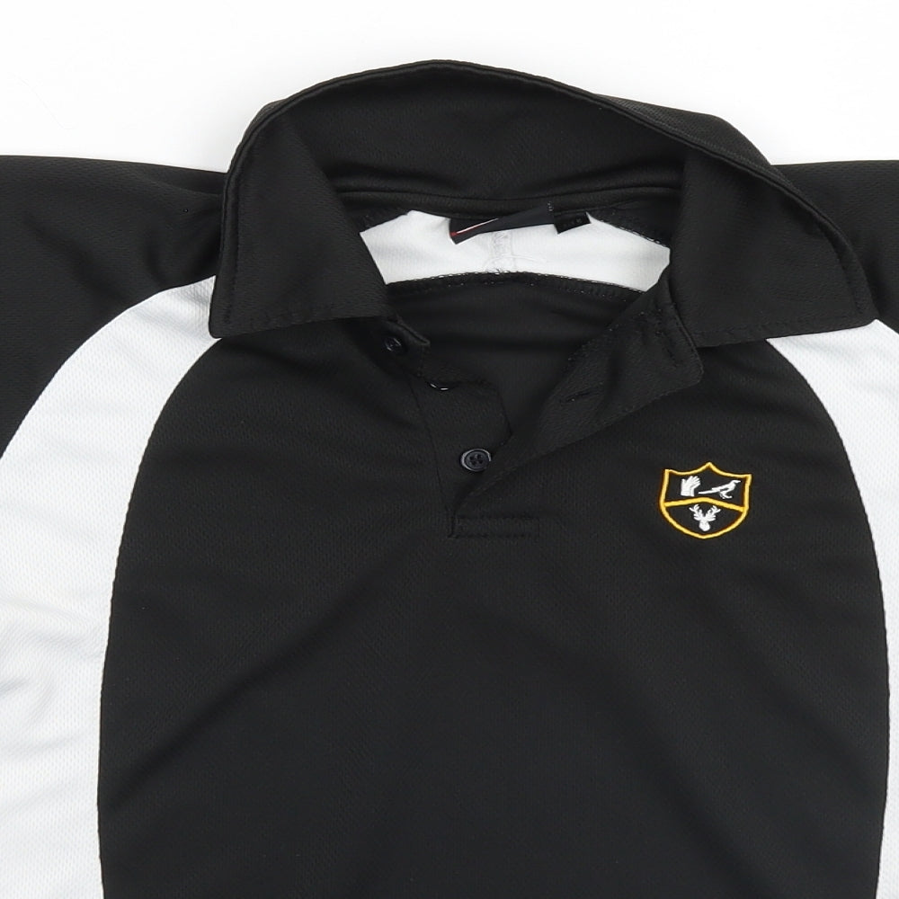 AKOA Mens Black   Basic Polo