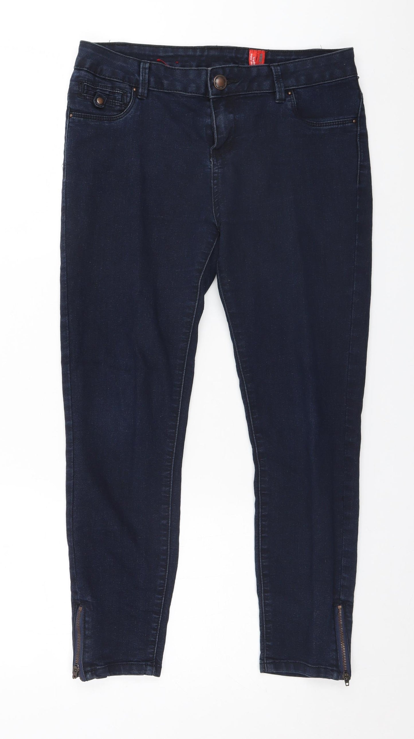 YES Womens Blue   Skinny Jeans Size 12 L25 in