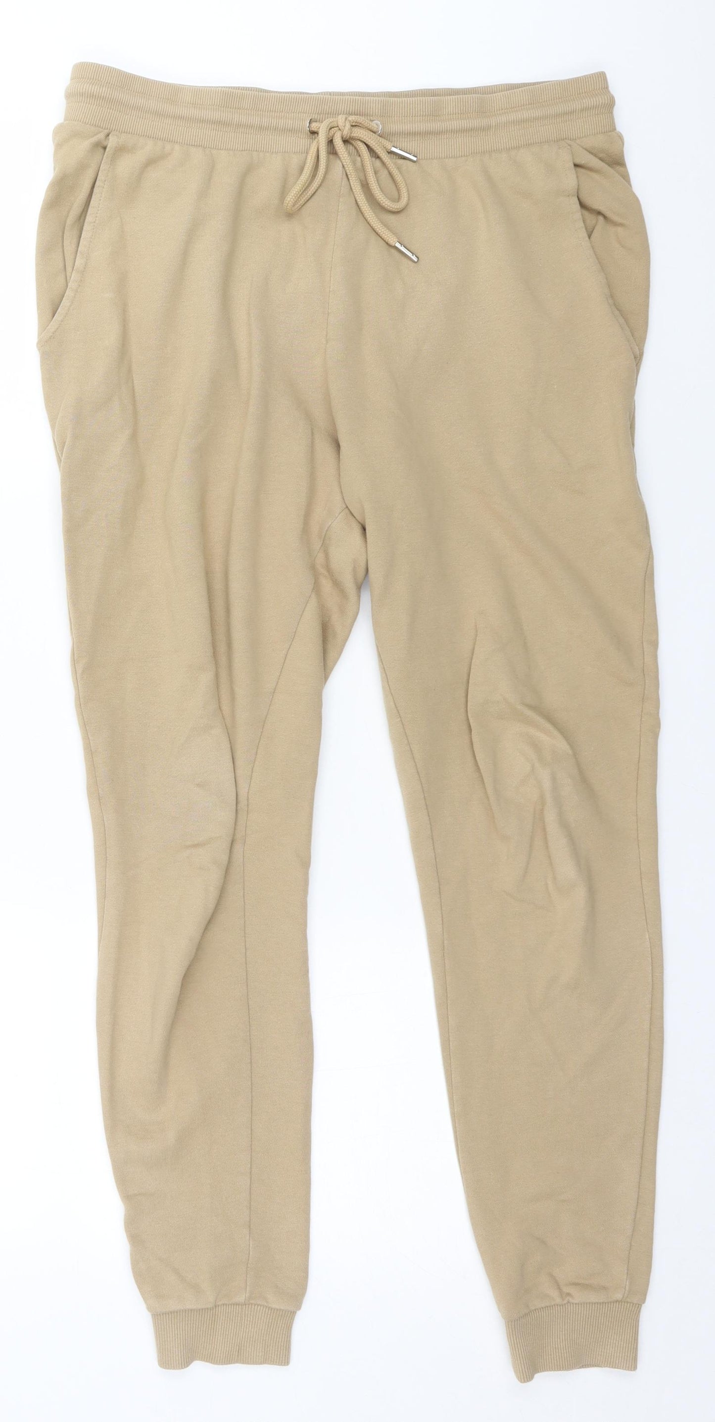 ASOS Mens Beige   Sweatpants Trousers Size M L26 in