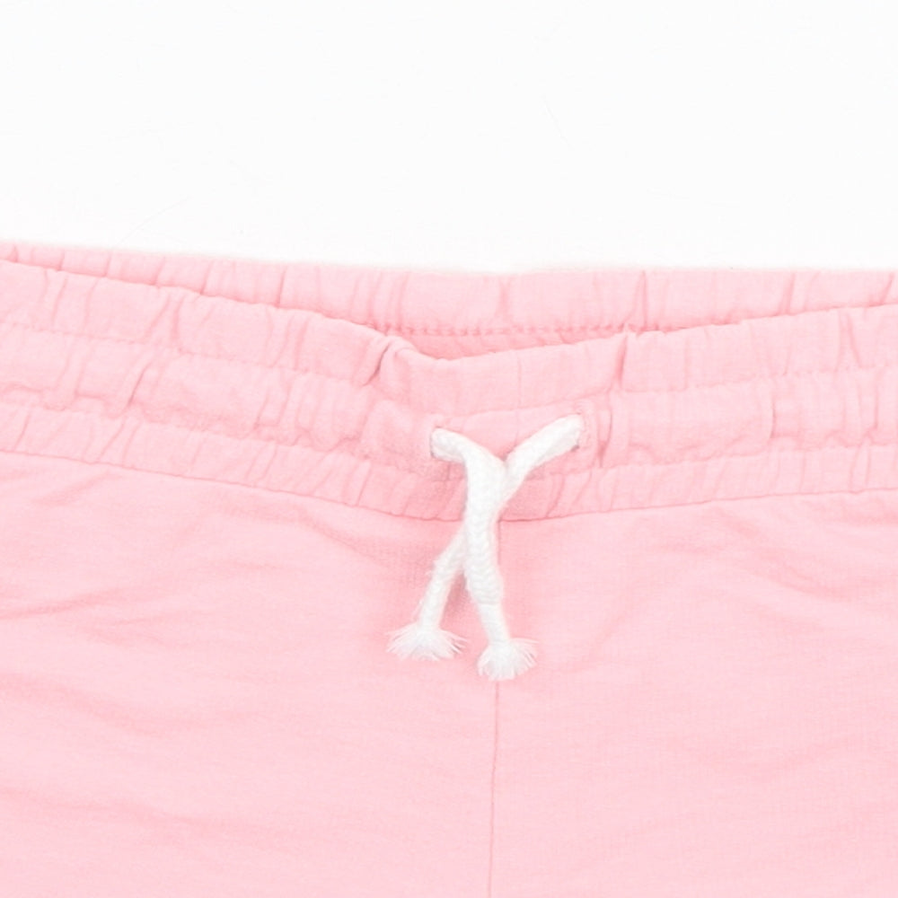 F&F Girls Pink   Sweat Shorts Size 8-9 Years