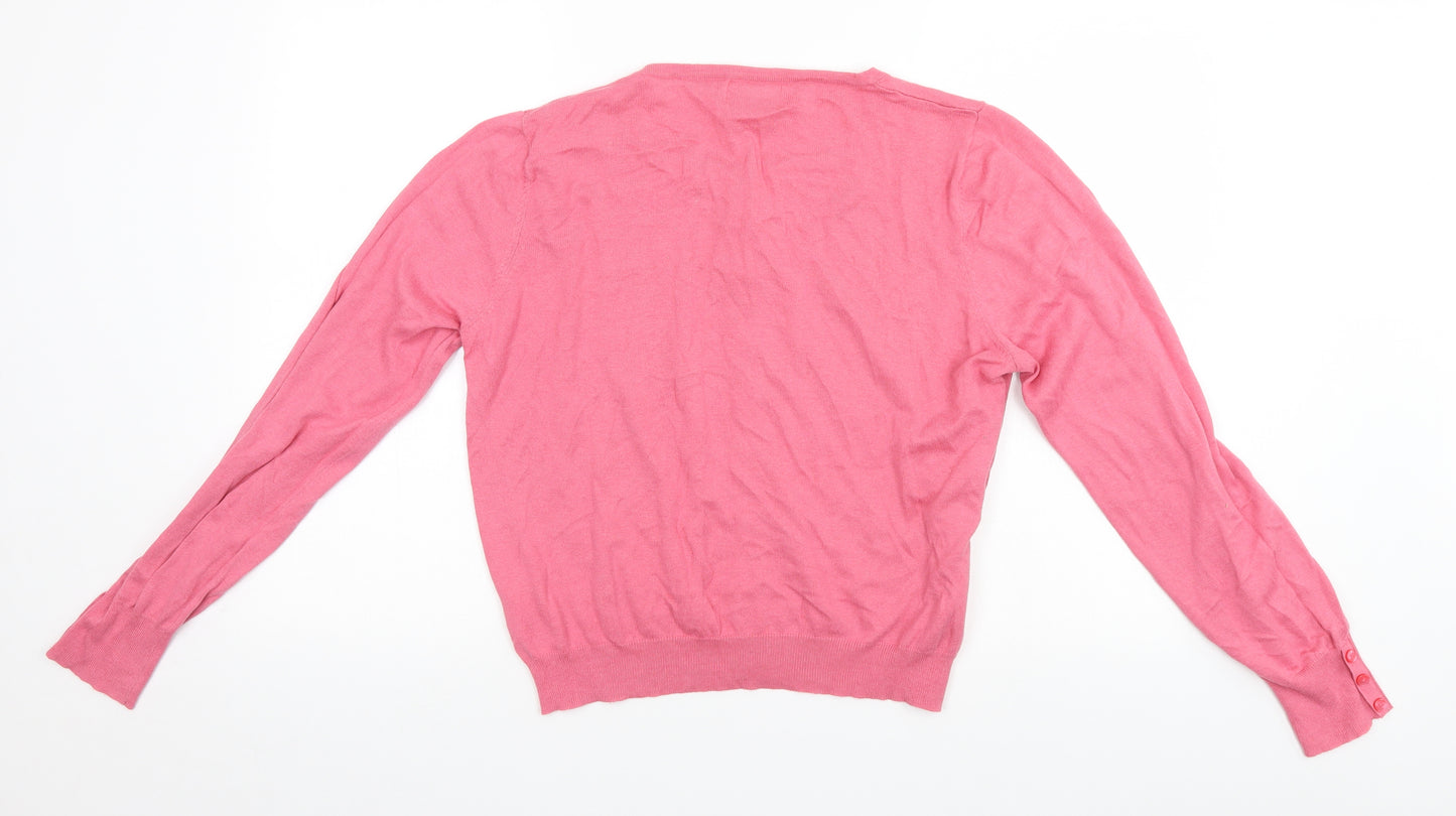 NEXT Womens Pink   Cardigan Jumper Size 18