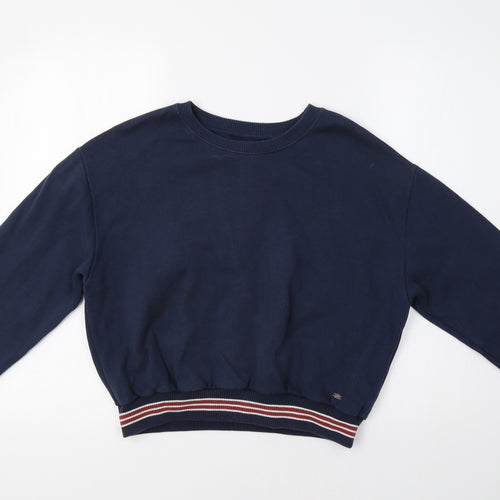 Pull & Bear Womens Blue   Pullover Sweatshirt Size M