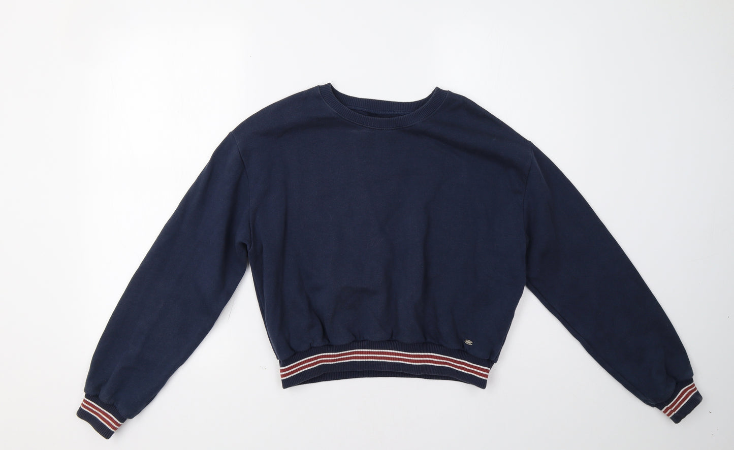 Pull & Bear Womens Blue   Pullover Sweatshirt Size M