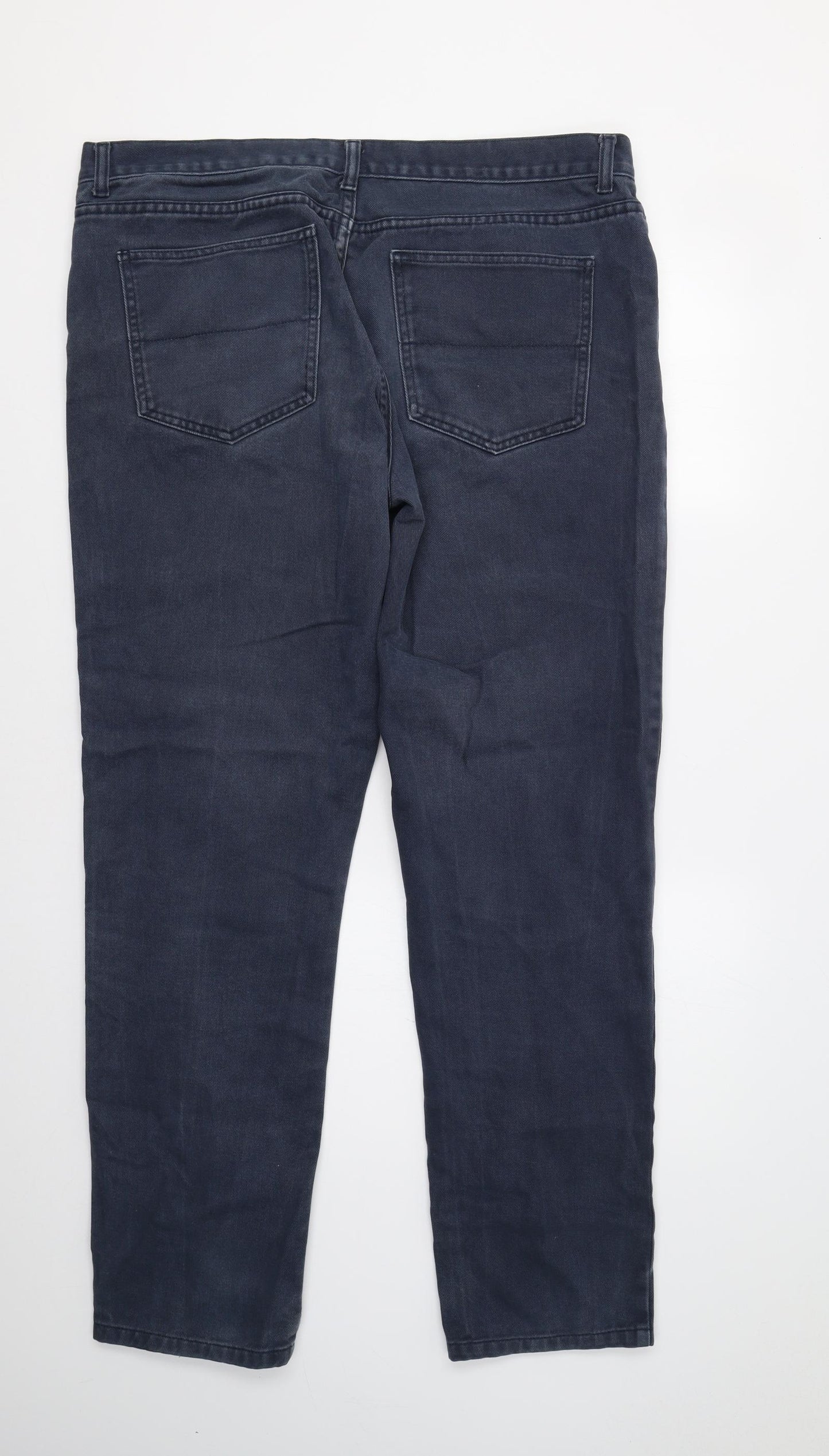 TU Mens Blue   Straight Jeans Size 38 L34 in