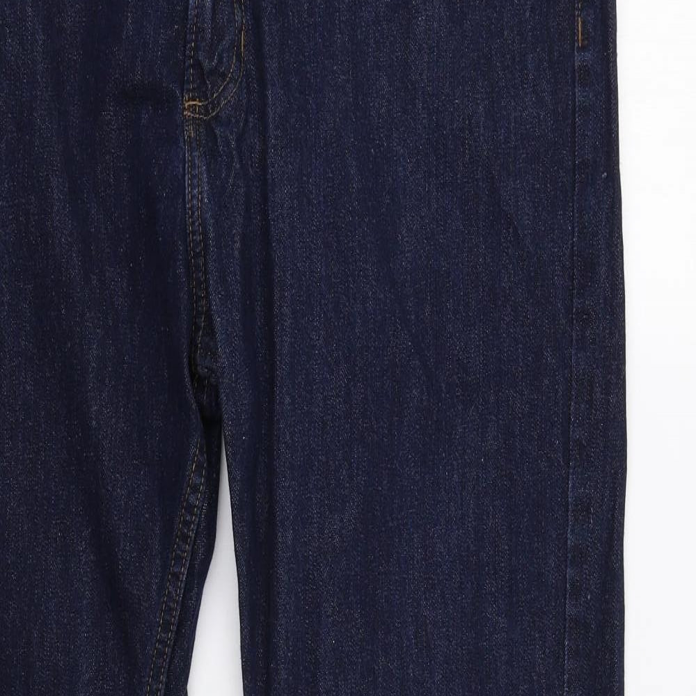 M&S Mens Blue   Straight Jeans Size 40 L33 in