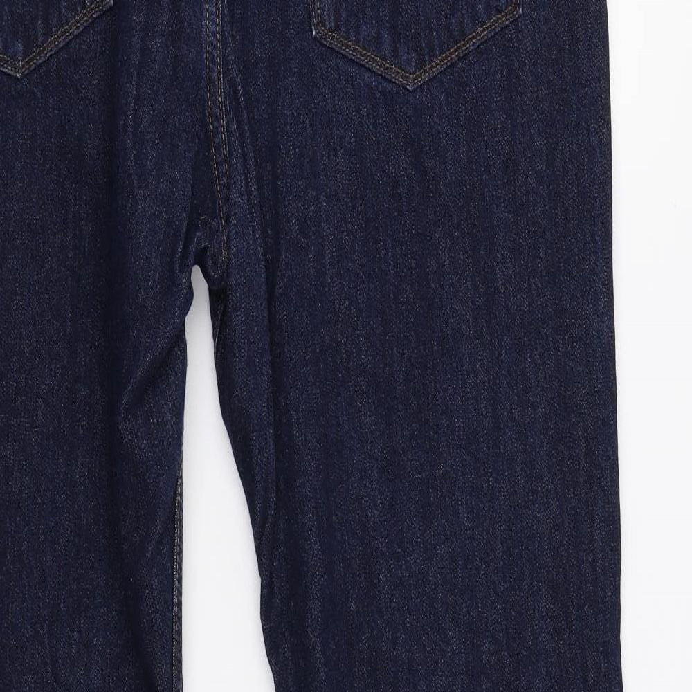 M&S Mens Blue   Straight Jeans Size 40 L33 in