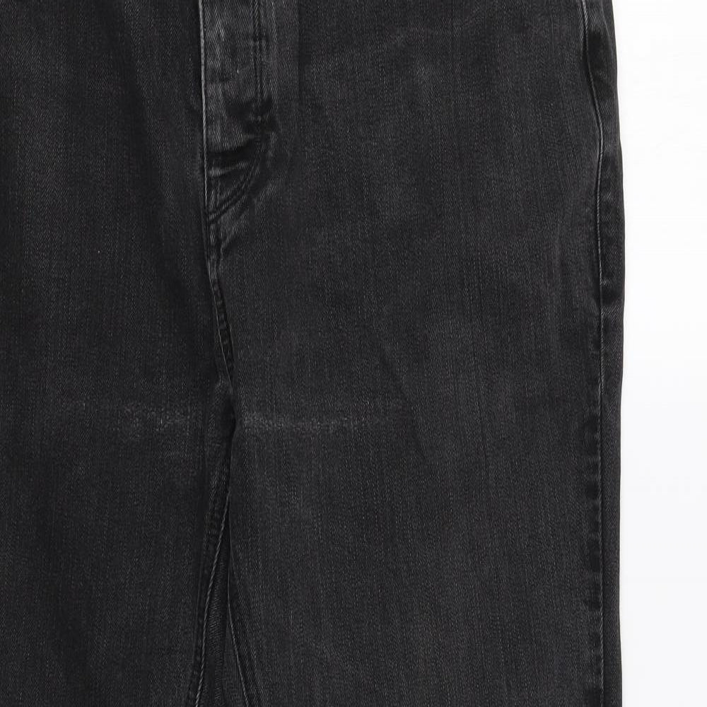 NEXT Mens Black   Straight Jeans Size 38 L31 in