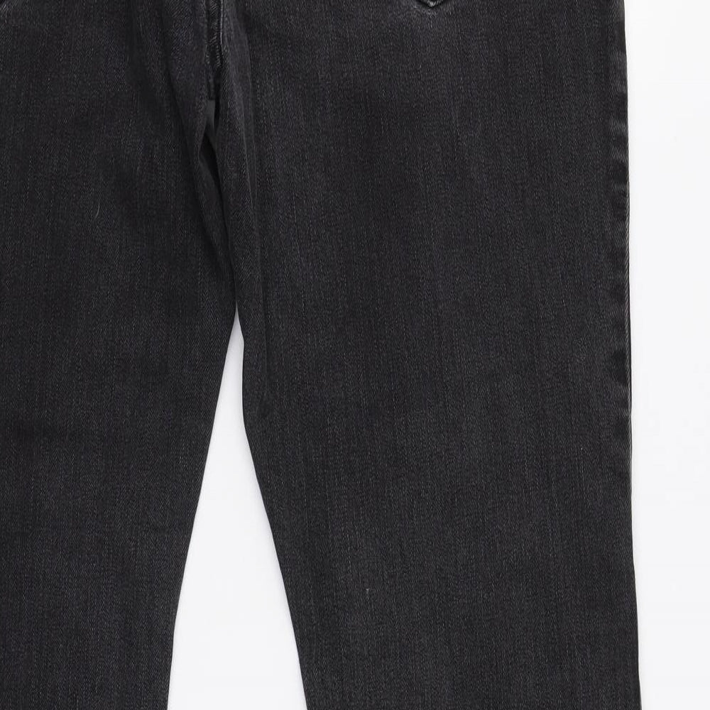 NEXT Mens Black   Straight Jeans Size 38 L31 in
