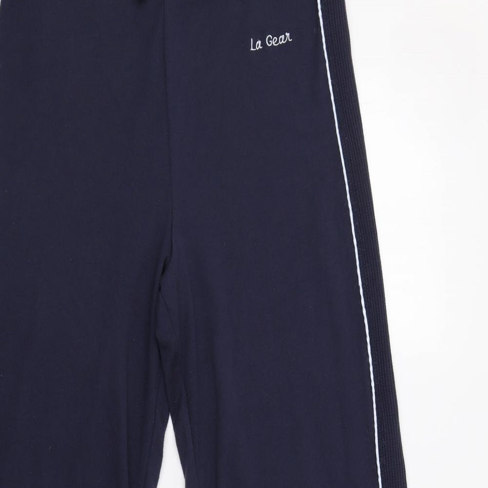 LA Gear Womens Blue   Jogger Trousers Size 16 L28 in