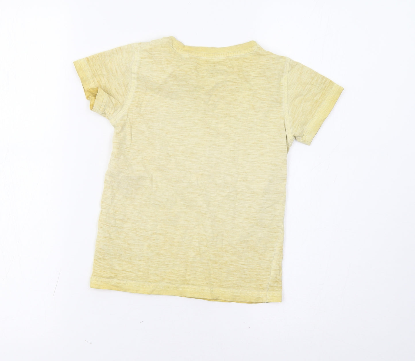 NEXT Boys Yellow   Basic T-Shirt Size 5 Years  - Skate