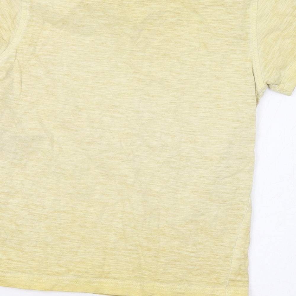 NEXT Boys Yellow   Basic T-Shirt Size 5 Years  - Skate