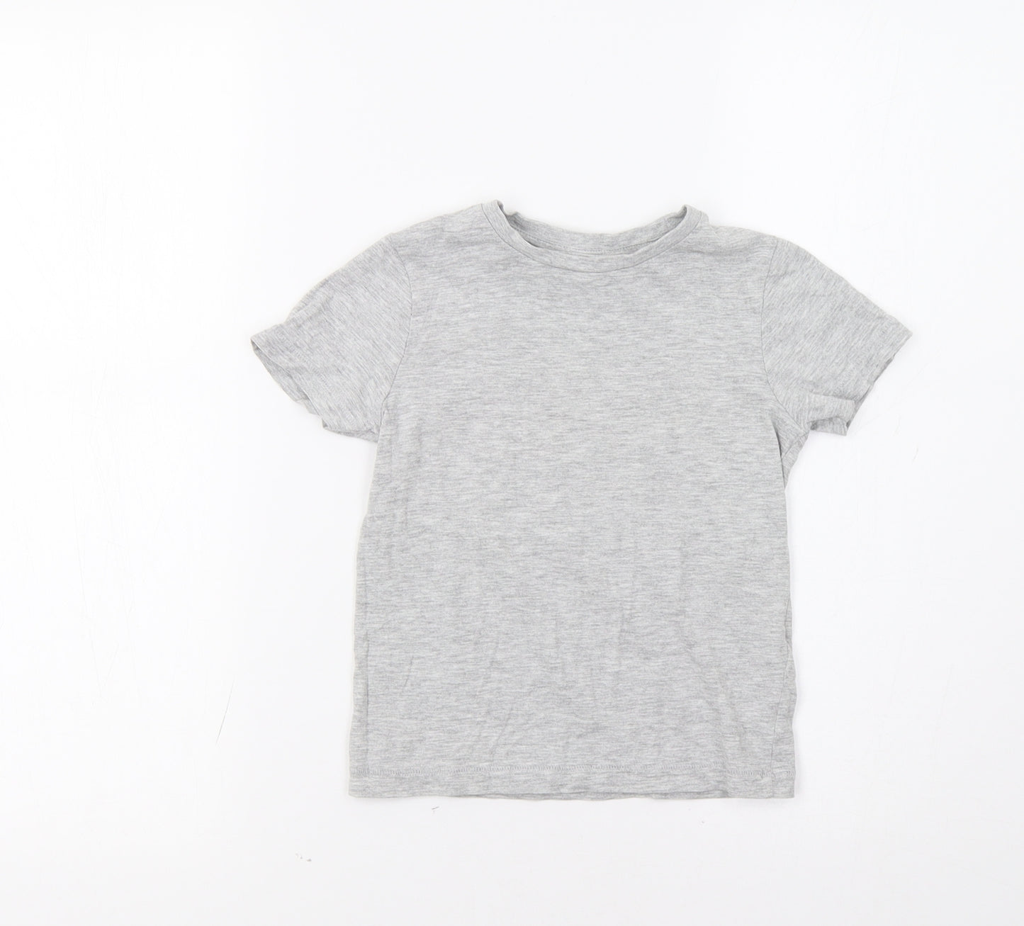 M&S Girls Grey   Basic Polo Size 3-4 Years