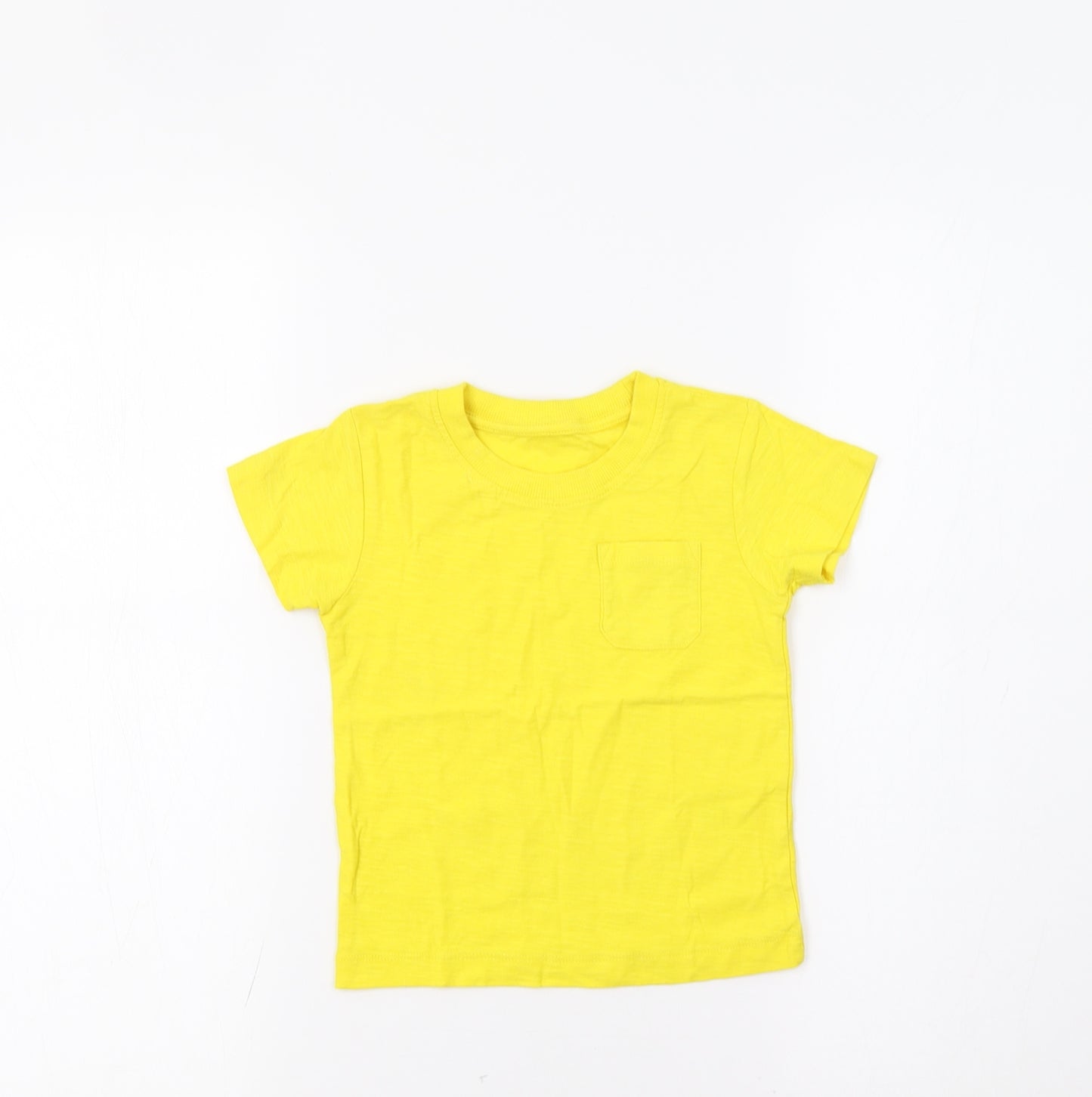 Matalan Baby Yellow   Basic T-Shirt Size 18-24 Months