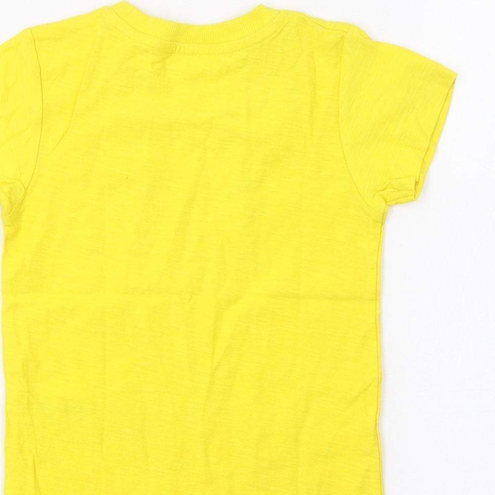Matalan Baby Yellow   Basic T-Shirt Size 18-24 Months